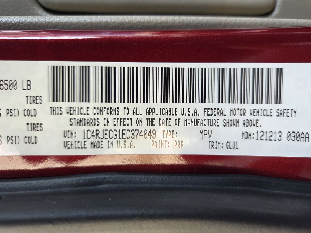 2014 Jeep Grand Cherokee Image 12