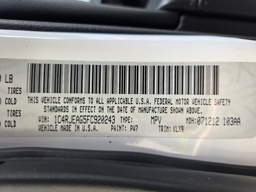 2015 Jeep Grand Cherokee Image 12