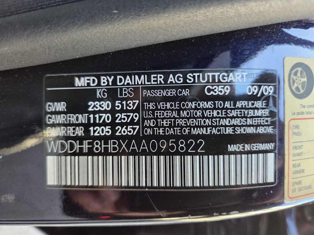 2010 Mercedes-Benz E-Class Image 11