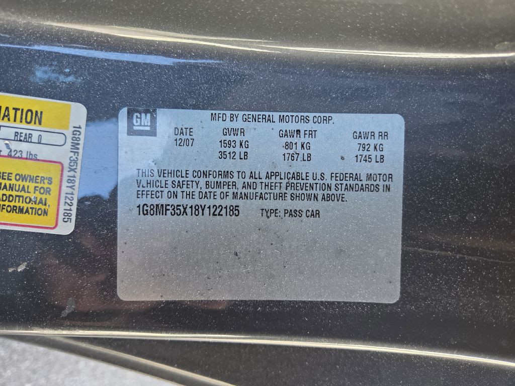 2008 Saturn Sky Image 11