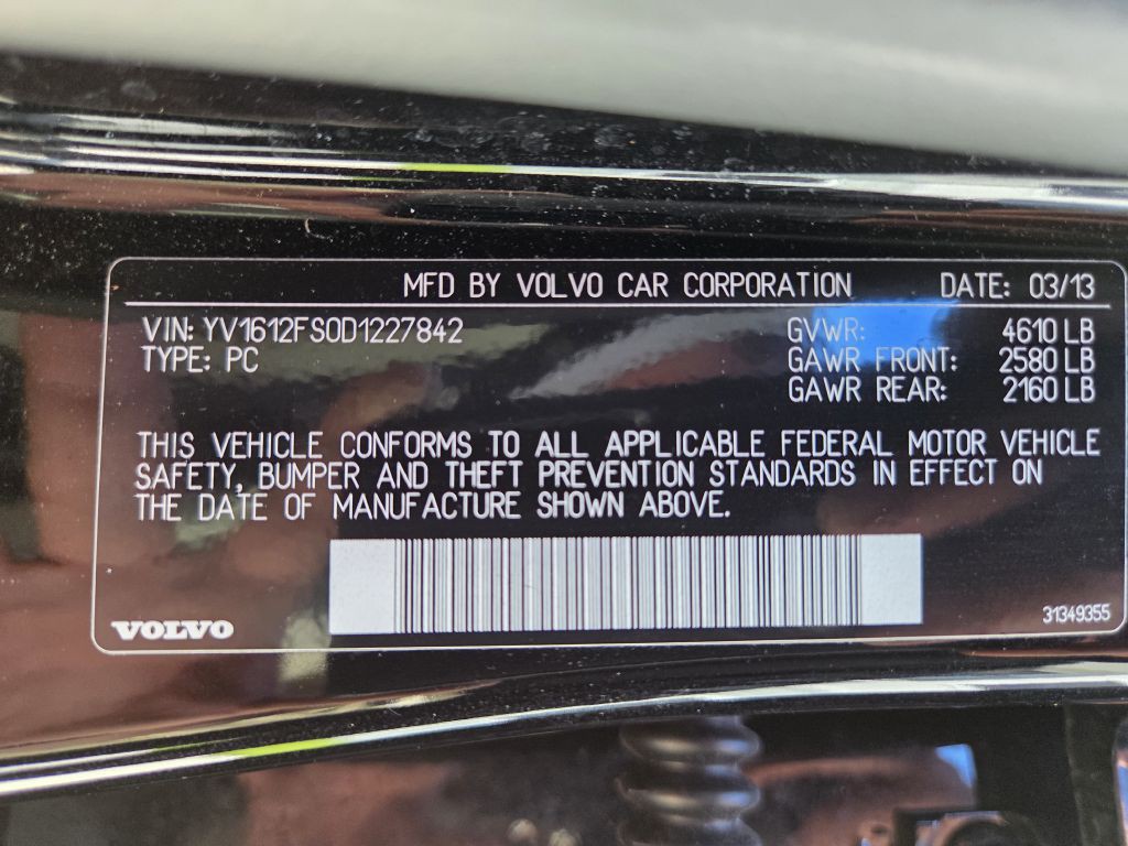 2013 Volvo S60 Image 14