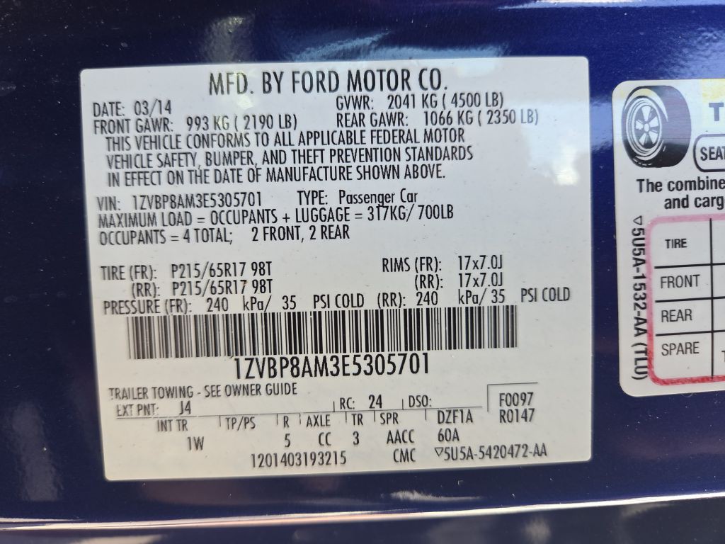 2014 Ford Mustang Image 15