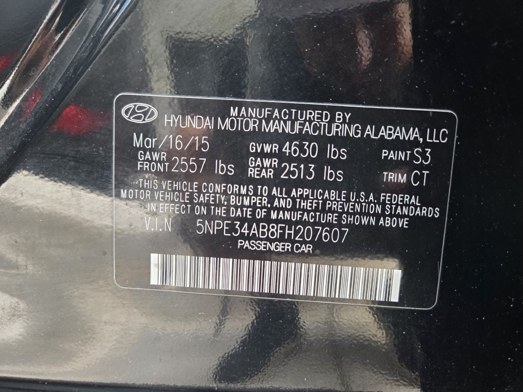 2015 Hyundai Sonata Image 16