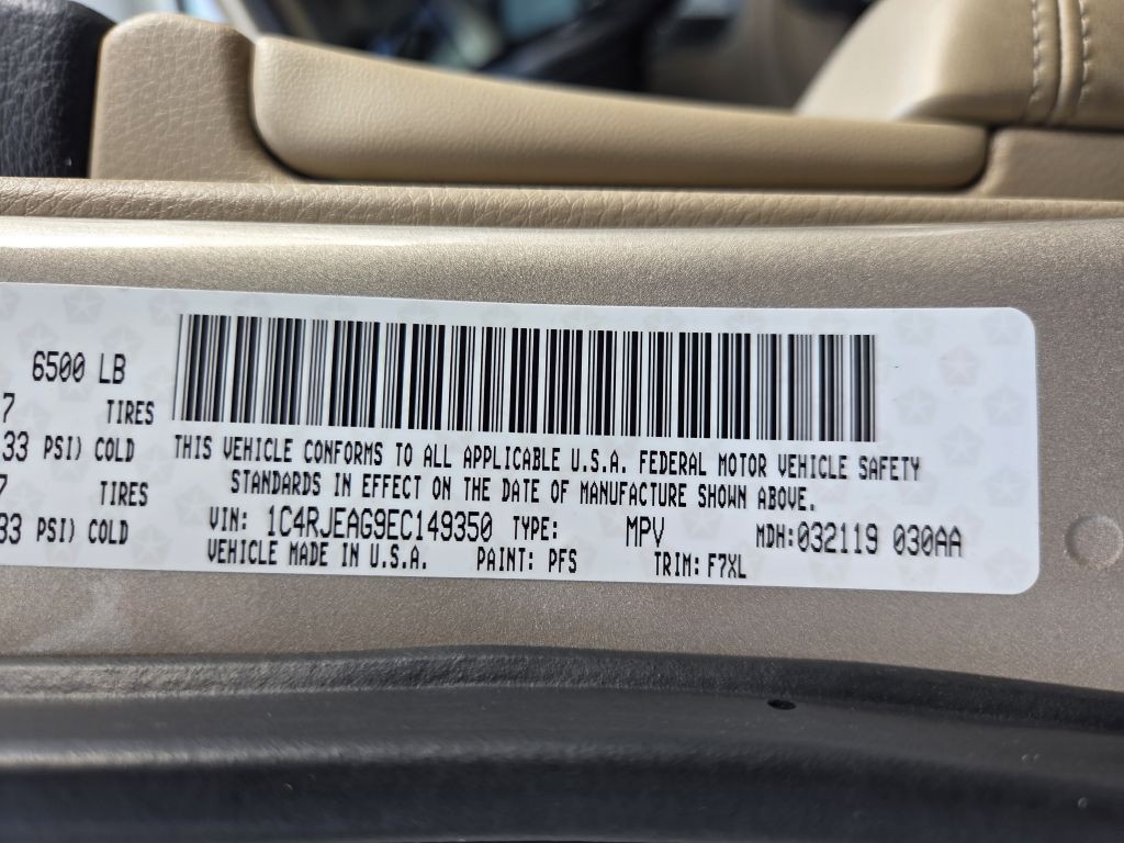 2014 Jeep Grand Cherokee Image 14