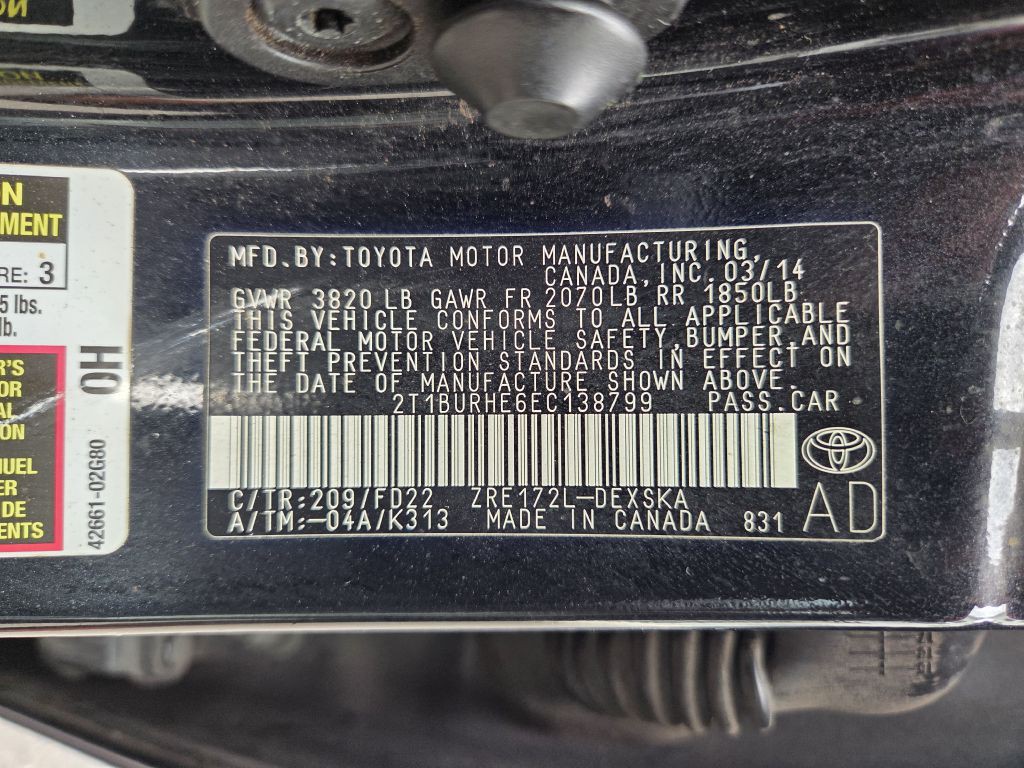 2014 Toyota Corolla Image 14