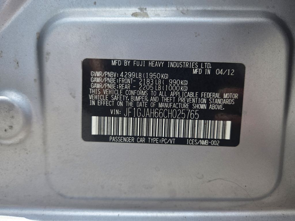 2012 Subaru Impreza Image 15