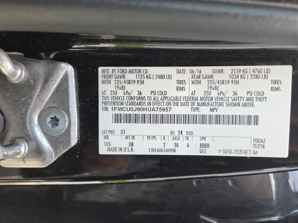 2017 Ford Escape Image 12