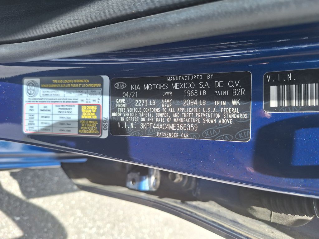 2021 Kia Forte Image 17