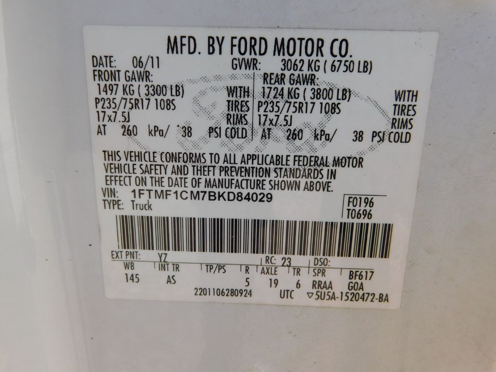 2011 Ford F-150 Image 28