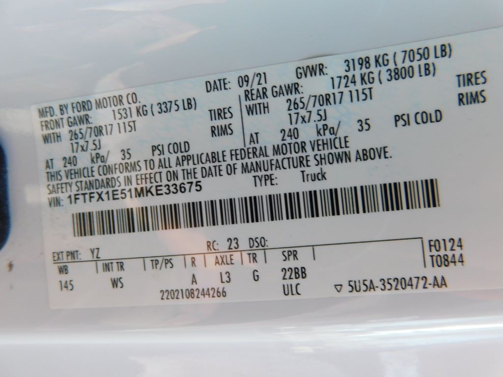 2021 Ford F-150 Image 31