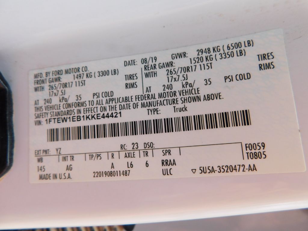 2019 Ford F-150 Image 30