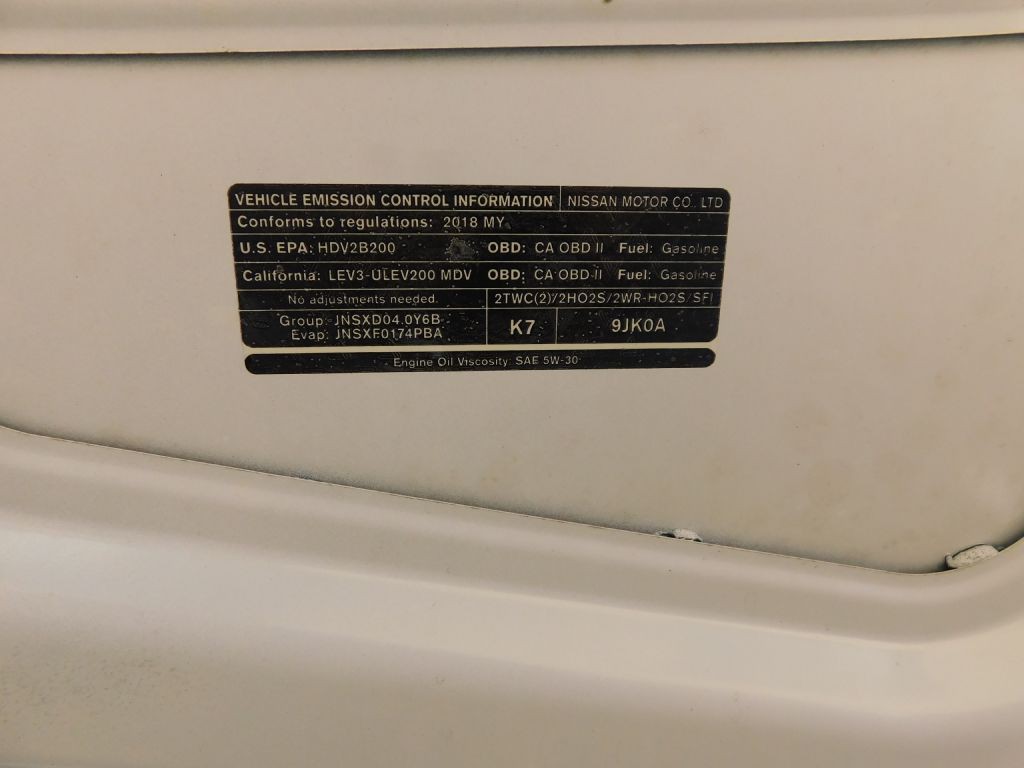 2018 Nissan NV Image 30
