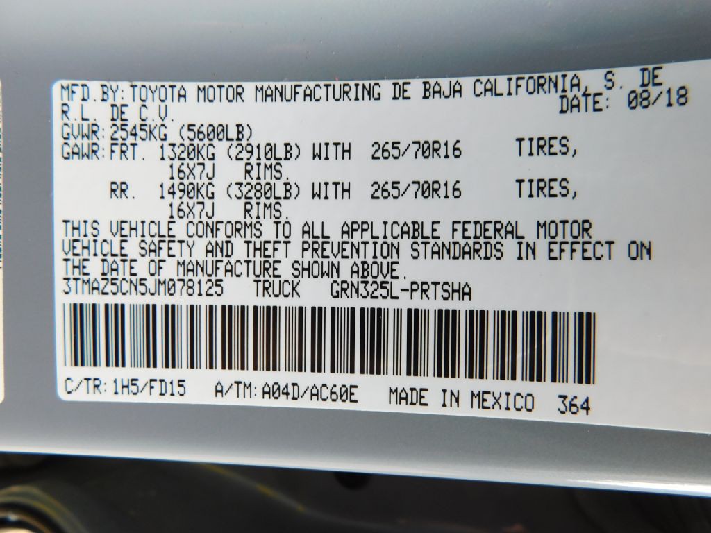 2018 Toyota Tacoma Image 29