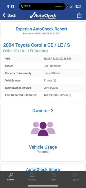 2004 Toyota Corolla Image 22