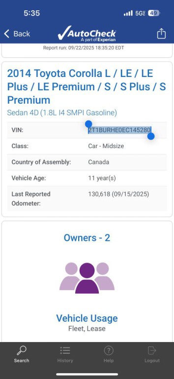 2014 Toyota Corolla Image 20
