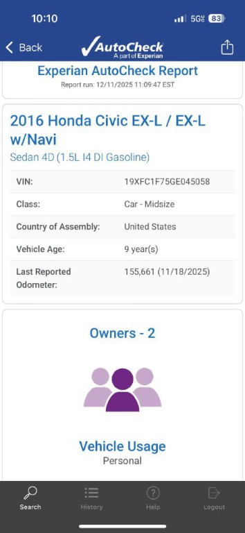 2016 Honda Civic Image 24