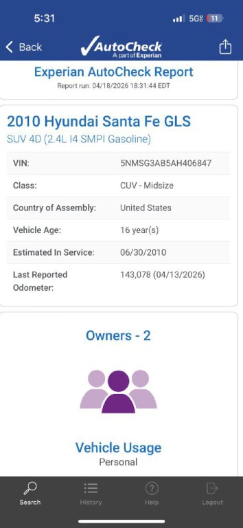 2010 Hyundai Santa Fe Image 23