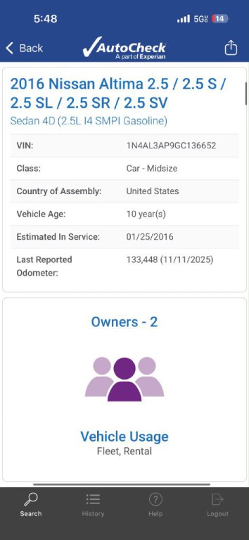 2016 Nissan Altima Image 22