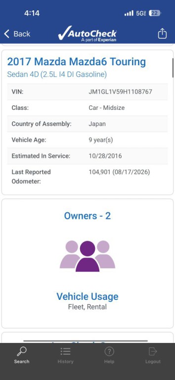 2017 Mazda Mazda6 Image 22