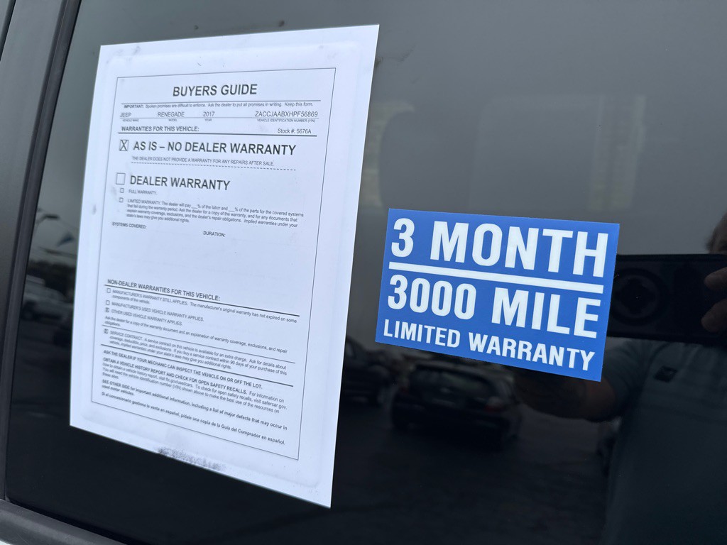 2017 Jeep Renegade Image 8