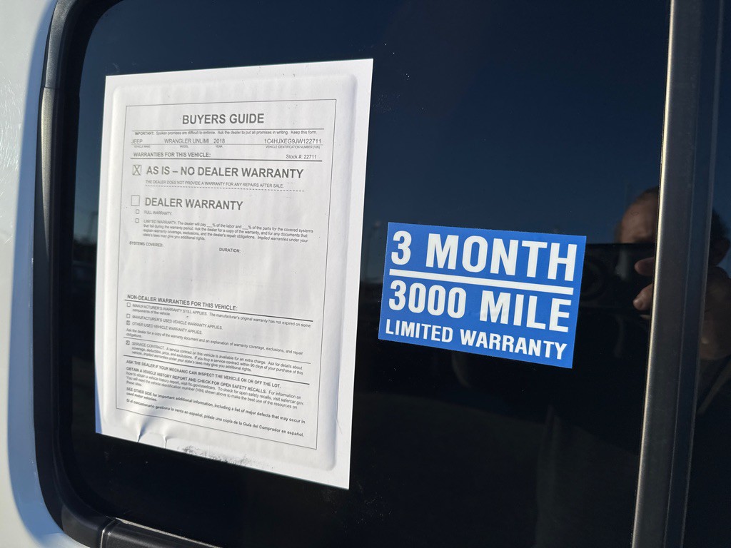 2018 Jeep Wrangler Unlimited Image 8