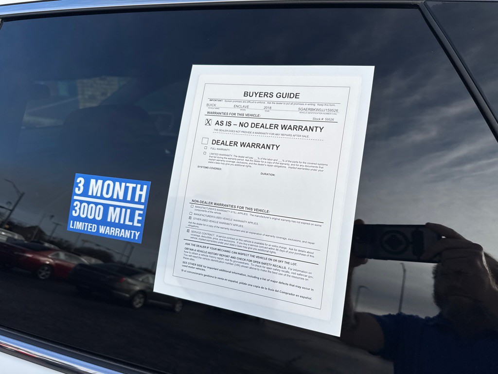 2018 Buick Enclave Image 8