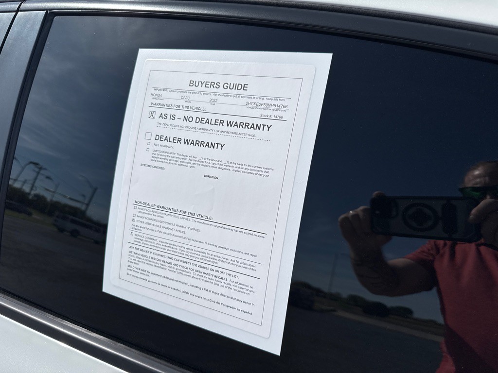 2022 Honda Civic Image 8