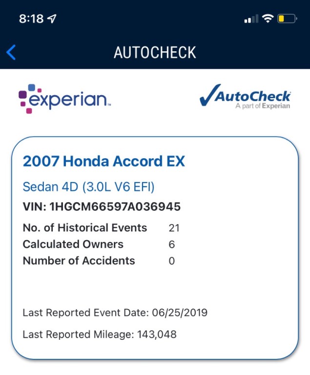 2007 Honda Accord Image 2