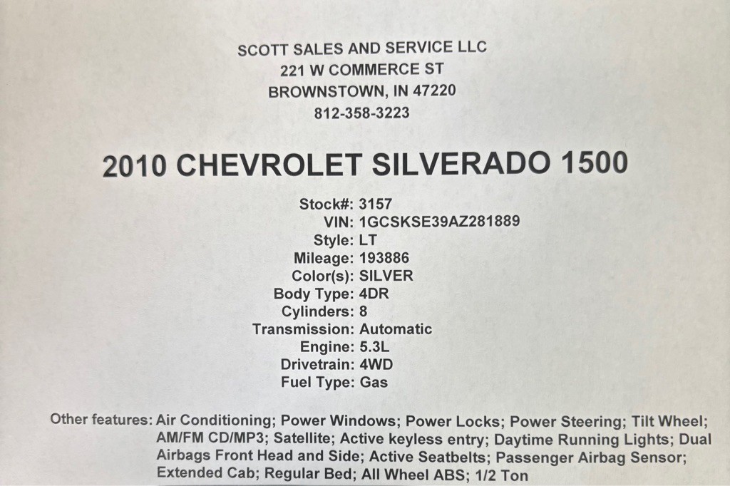 2010 Chevrolet Silverado 1500 Image 6