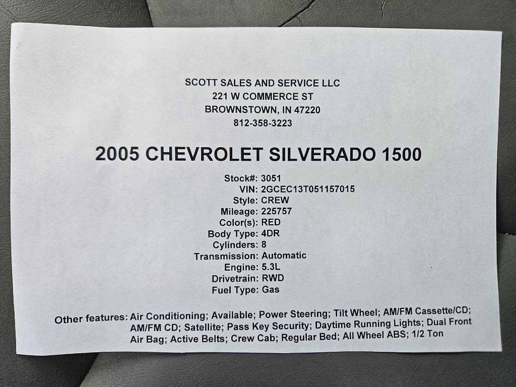 2005 Chevrolet Silverado 1500 Image 10