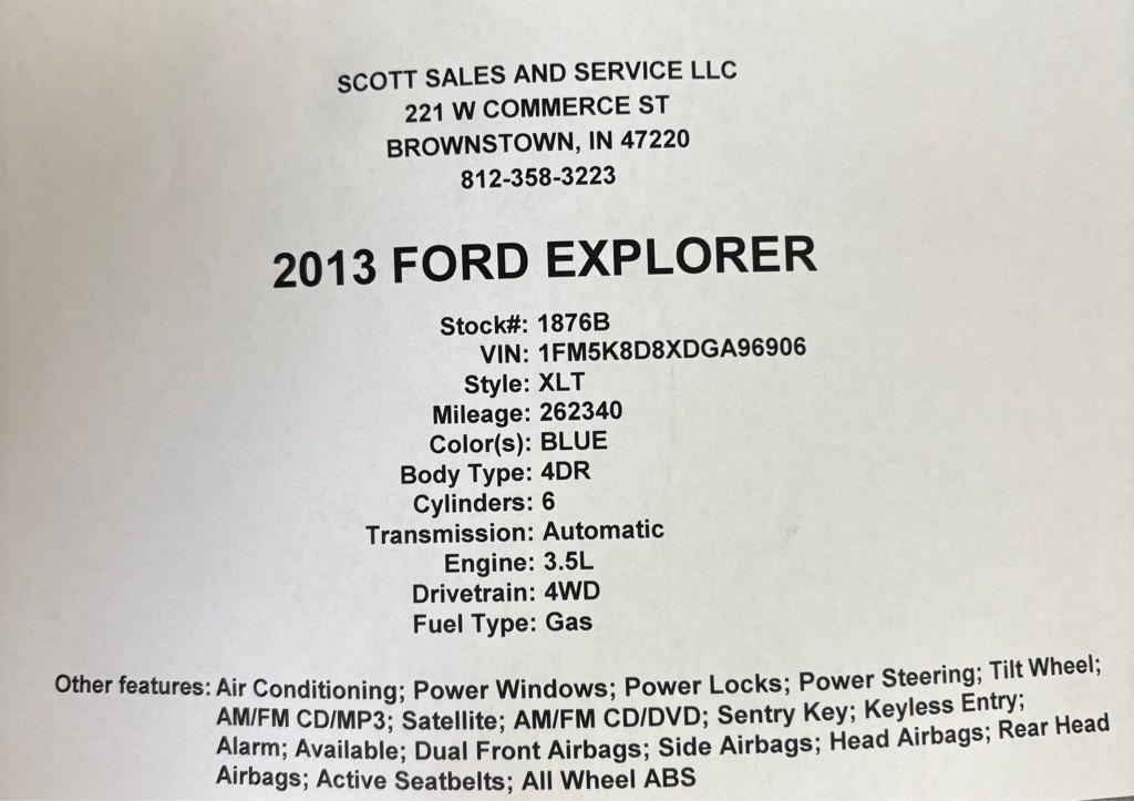 2013 Ford Explorer Image 6