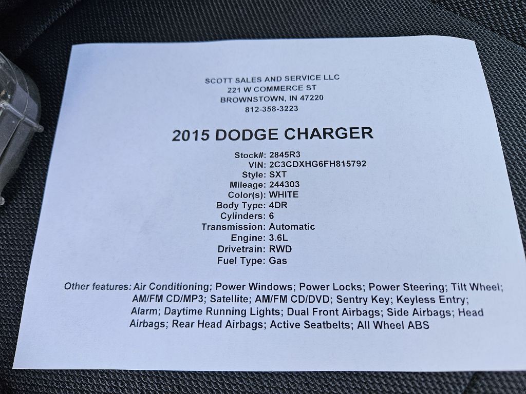 2015 Dodge Charger Image 10