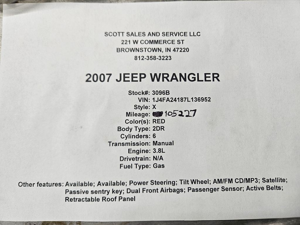 2007 Jeep Wrangler Image 10