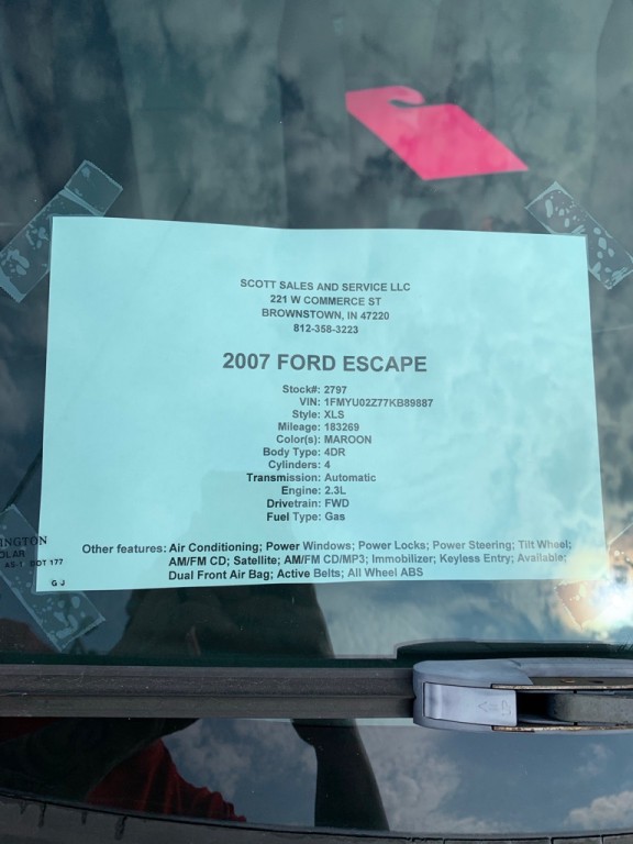 2007 Ford Escape Image 6