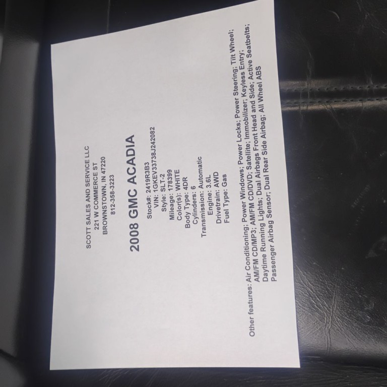 2008 GMC Acadia Image 13