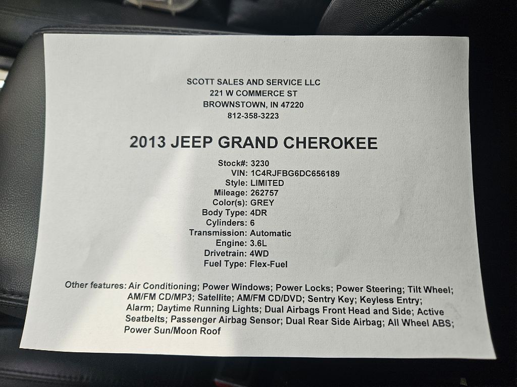 2013 Jeep Grand Cherokee Image 10