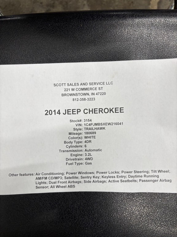 2014 Jeep Cherokee Image 6