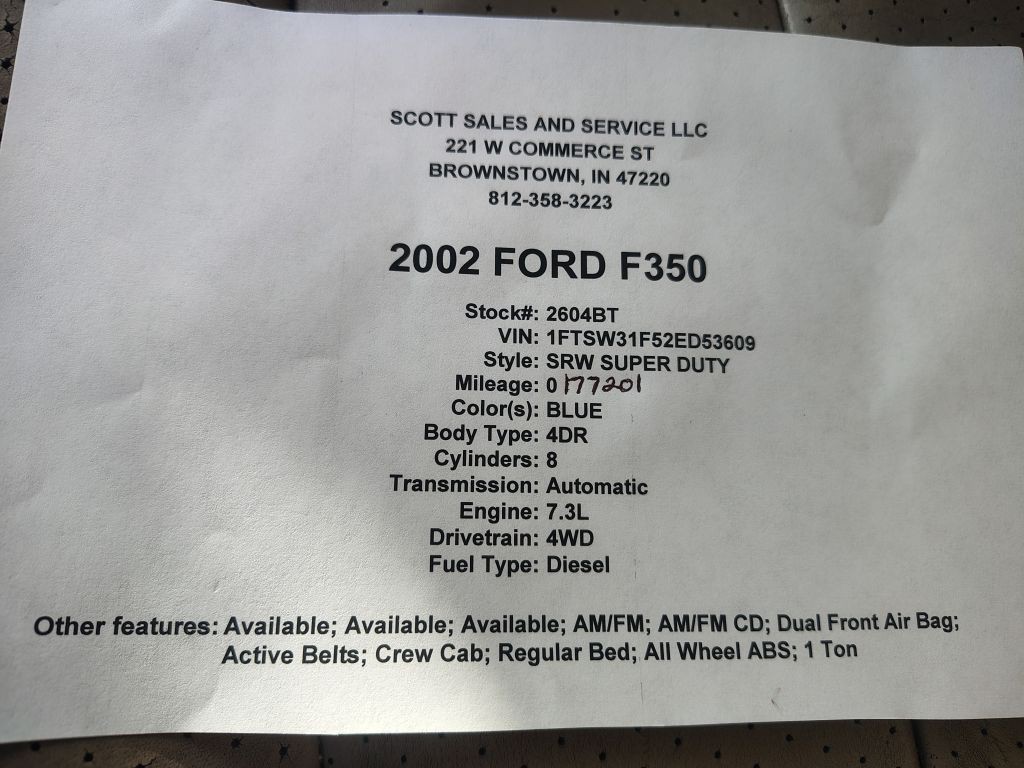 2002 Ford F-350 Image 10