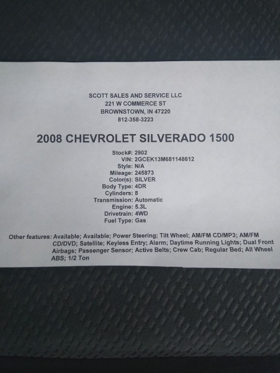 2008 Chevrolet Silverado 1500 Image 6