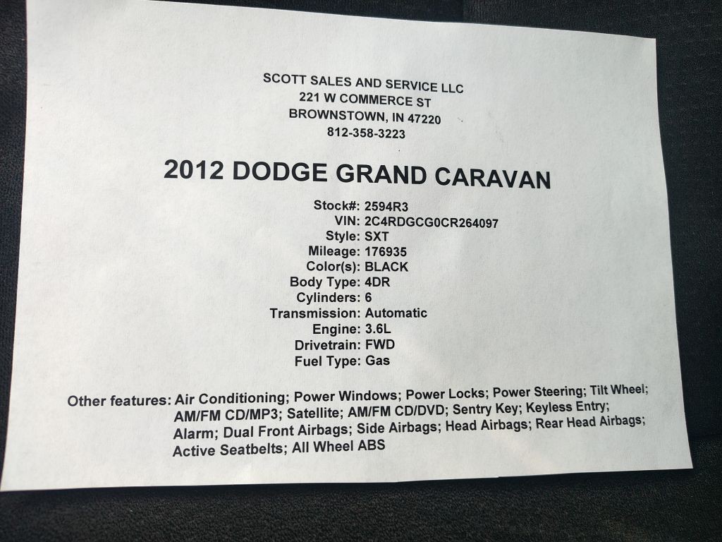 2012 Dodge Grand Caravan Image 10