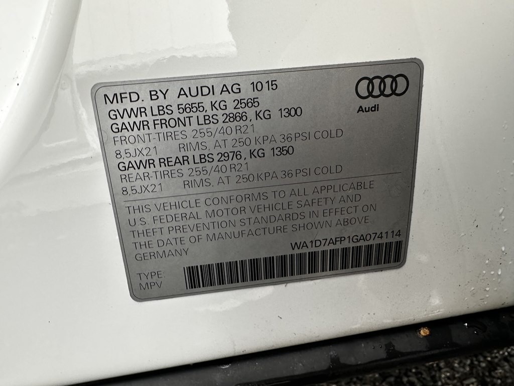 2016 Audi Q5 Image 18