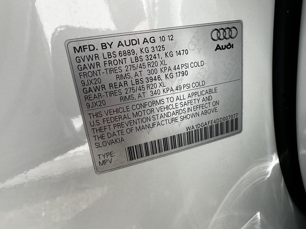 2013 Audi Q7 Image 16