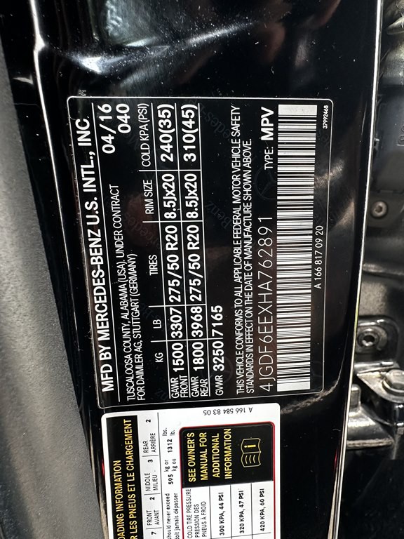 2017 Mercedes-Benz GLS-Class Image 18
