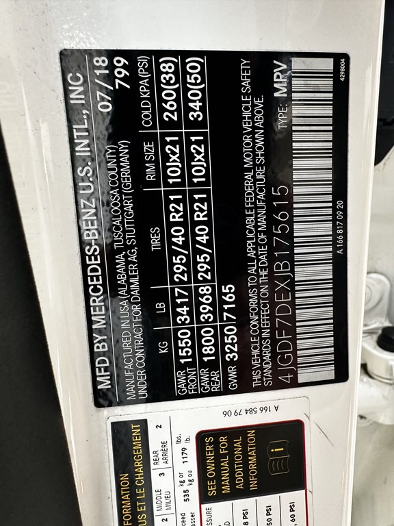 2018 Mercedes-Benz GLS-Class Image 18