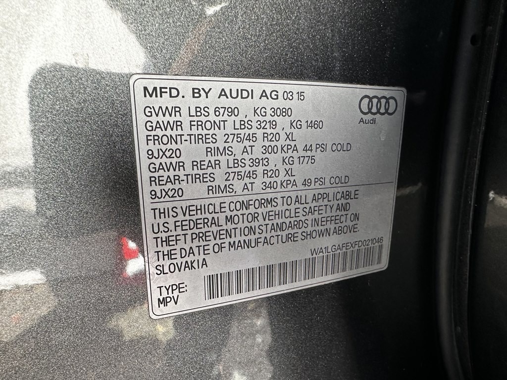 2015 Audi Q7 Image 18