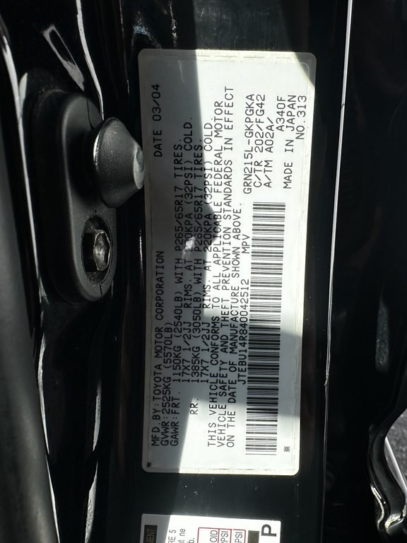 2004 Toyota 4Runner Image 16