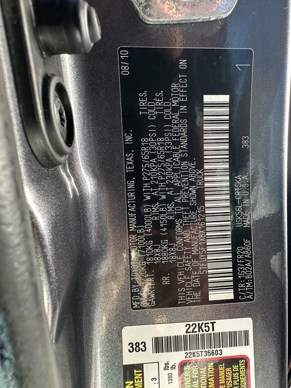 2011 Toyota Tundra Image 16