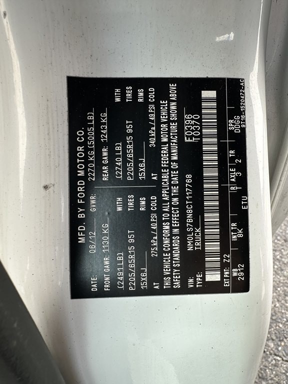 2012 Ford Transit Connect Image 16