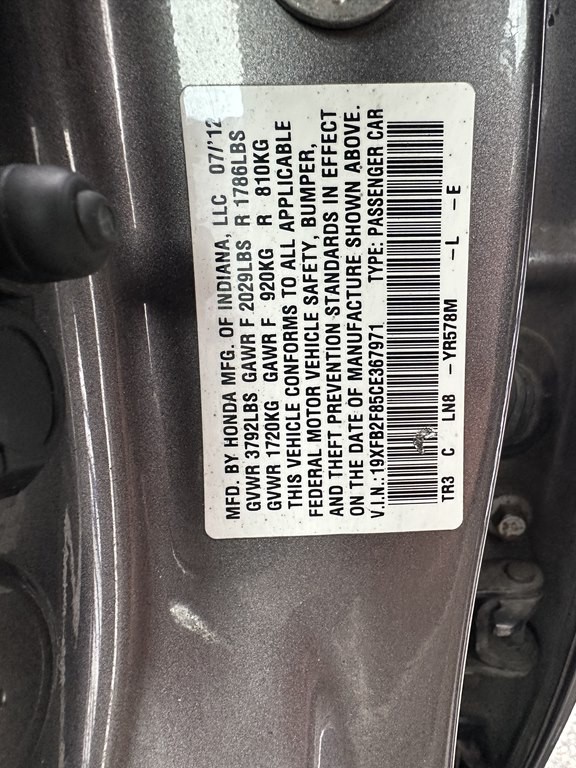 2012 Honda Civic Image 15