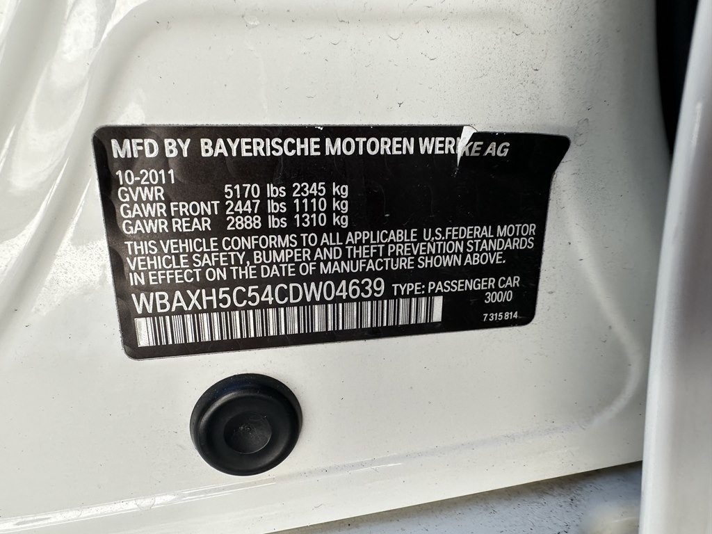 2012 BMW 5 Series Image 17